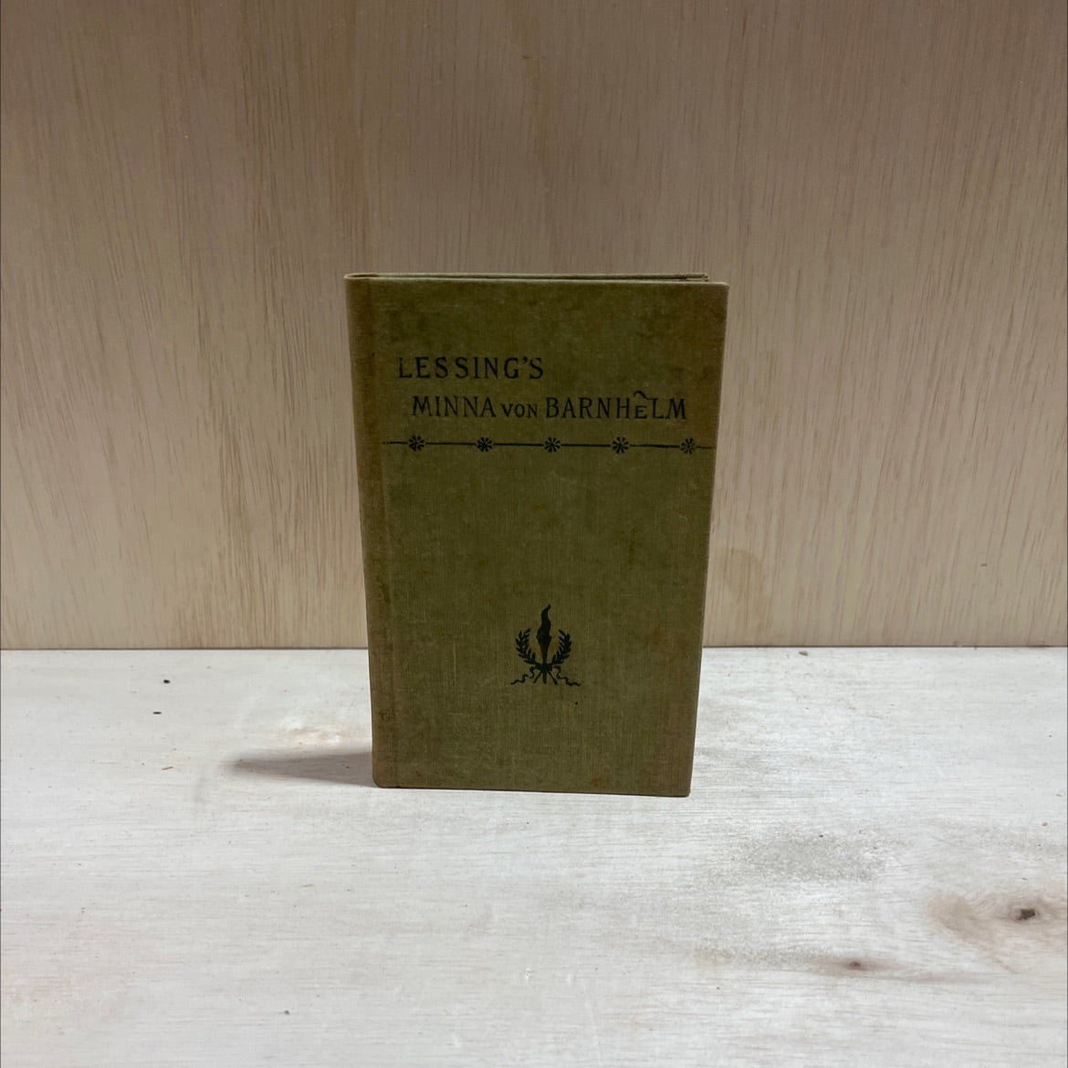 lessing's minna von barnhelm book, by gotthold ephraim lessing, 1899 H ...