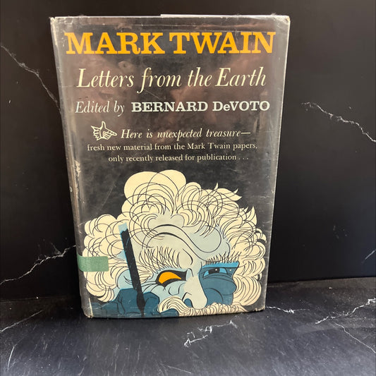 letters from the earth book, by mark twain, 1962 Hardcover image 1