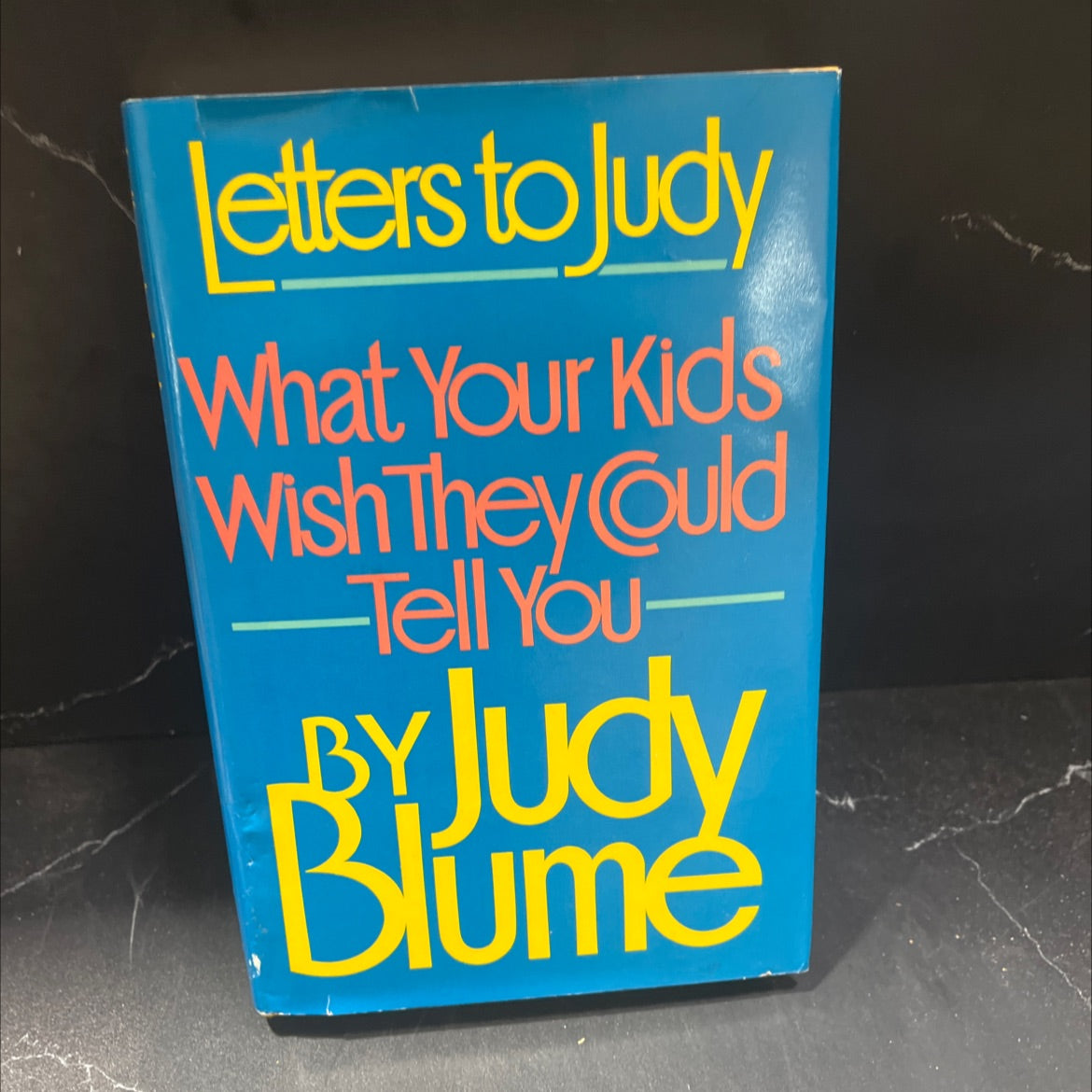 letters to judy what your kids wish they could tell you book, by judy blume, 1986 Hardcover image 1