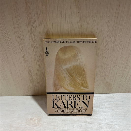 letters to karen book, by charlie w. shedd, 1970 Paperback image 1