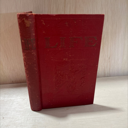 life 09 havohhet book, by j. f. rutherford, 1929 Hardcover, Antique, Heavily Used image 1