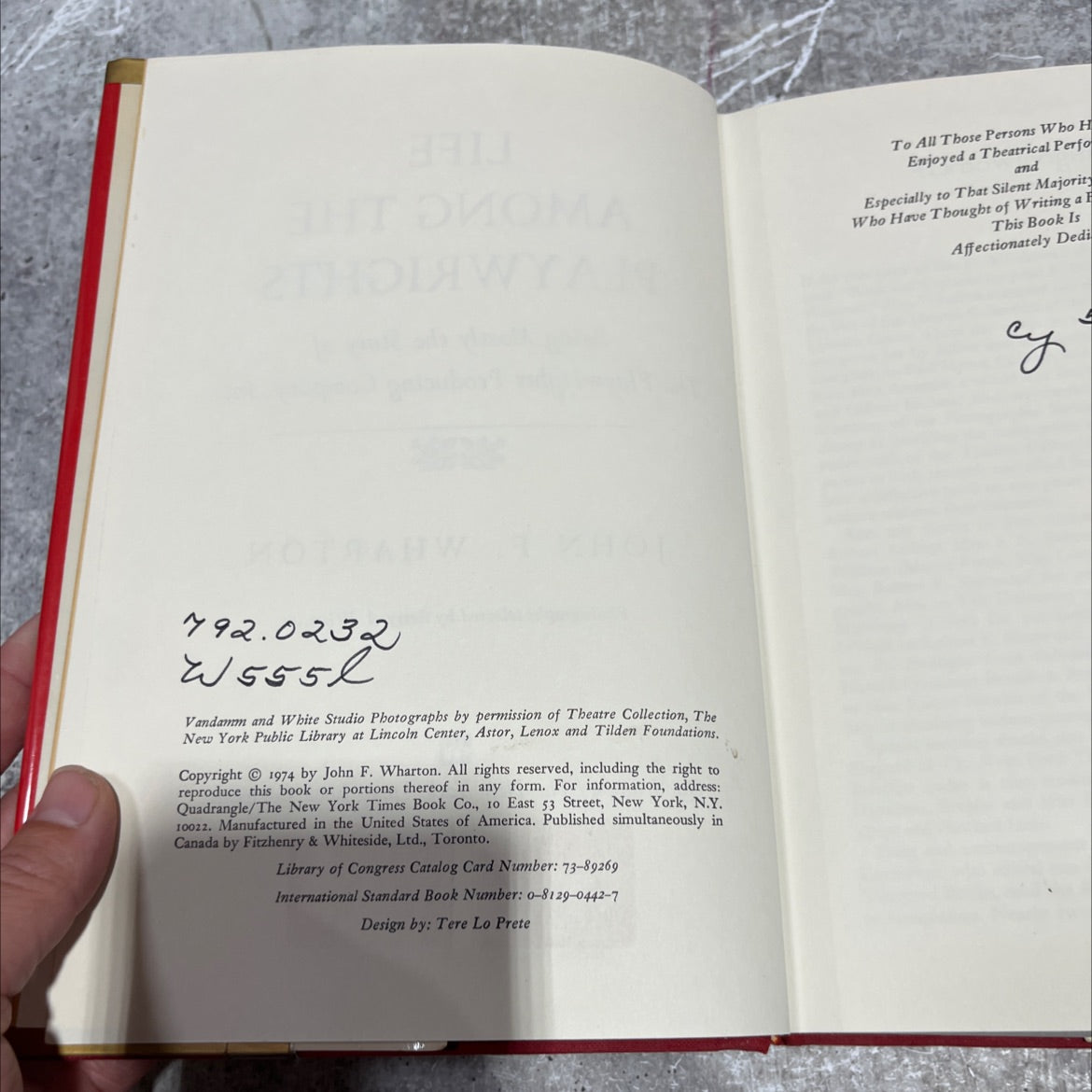 life among the playwrights being mostly the story of the playwrights producing company, inc. book, by john f. wharton, image 3