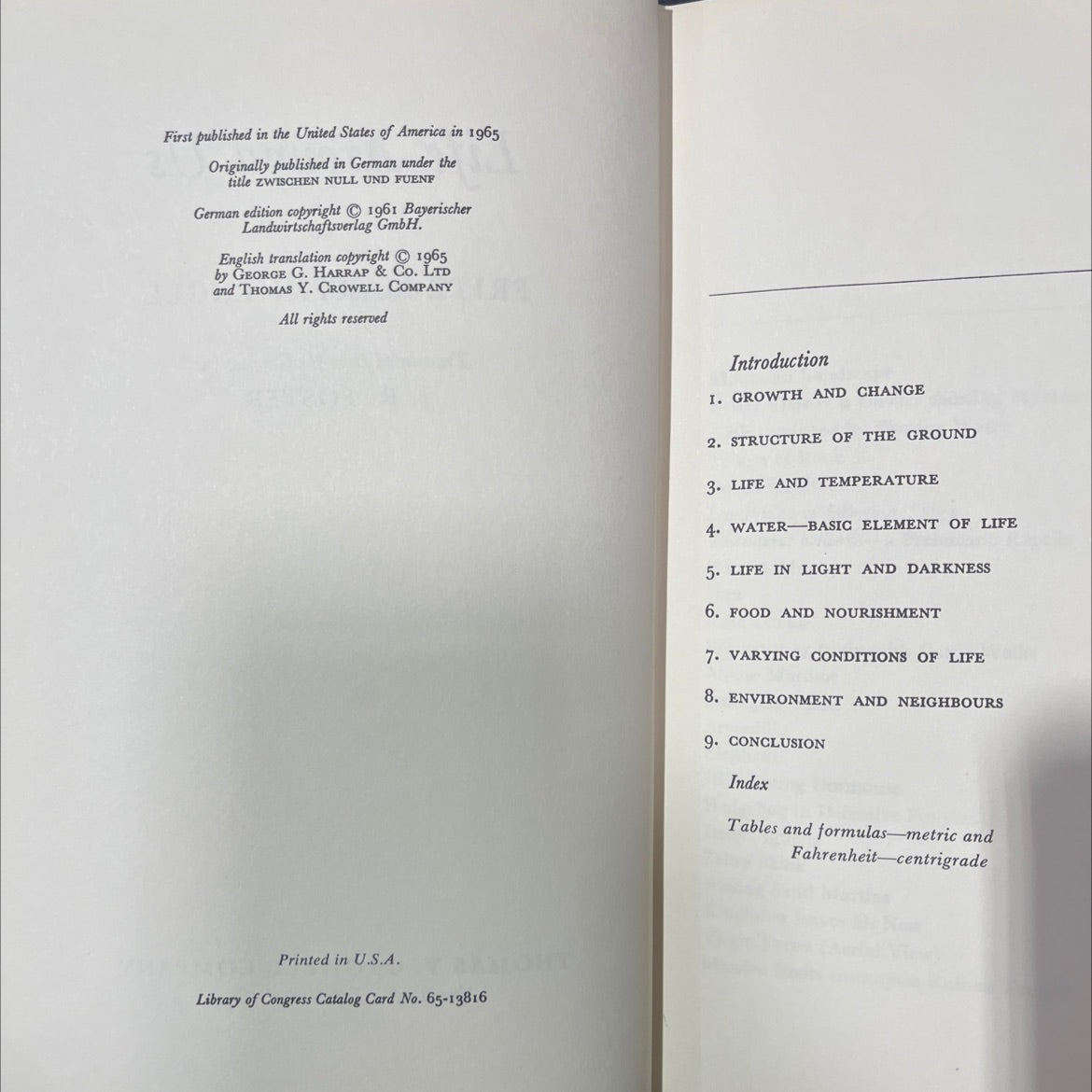 life around us book, by fritz-martin engel, 1965 Hardcover image 3