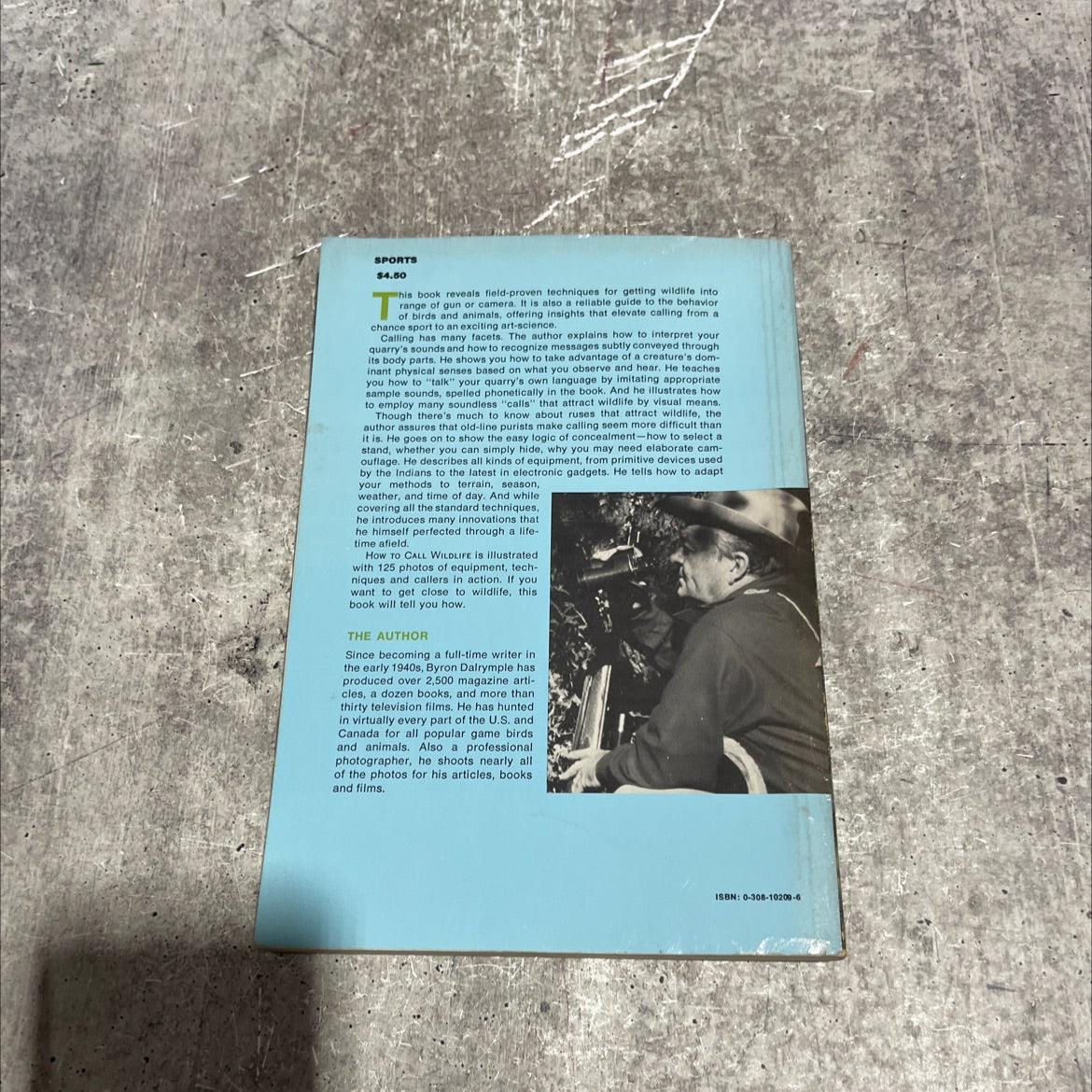 life book how to call wildlife book, by Byron W. Dalrymple, 1975 Paperback image 4