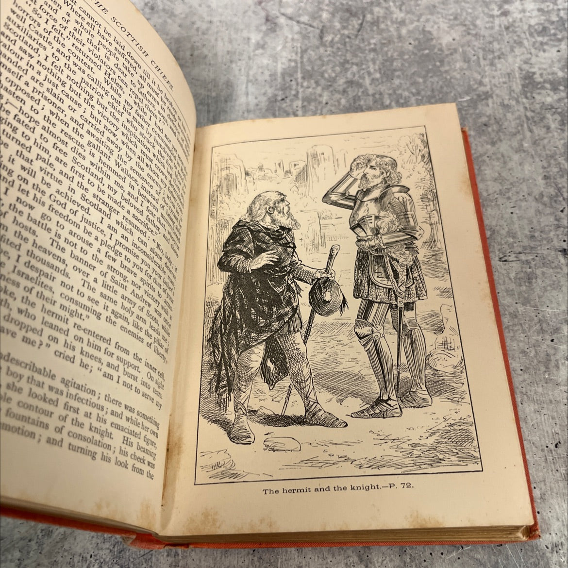 life of sir william wallace; or, the scottish chiefs book, by miss jane porter, 2023 Hardcover image 4