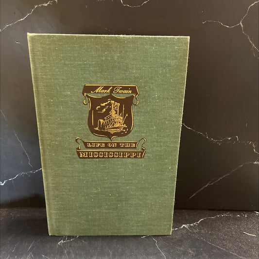 life on the mississippi book, by Mark Twain, 1944 Hardcover image 1