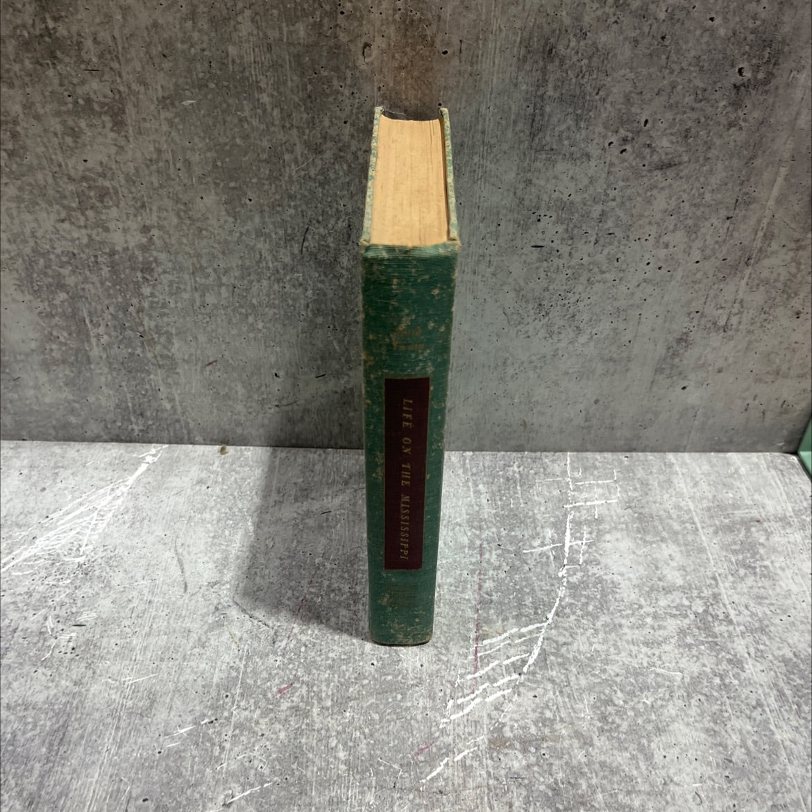 life on the mississippi book, by mark twain, 1950 Hardcover image 4
