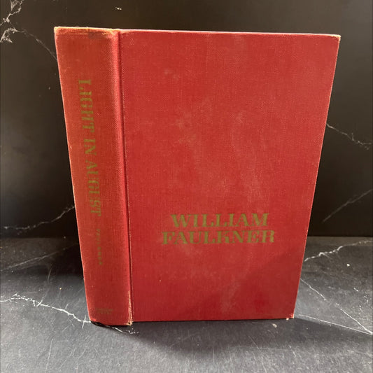light in august book, by william faulkner, 1959 Hardcover image 1
