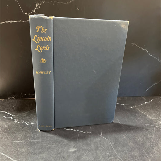 lincoln lords book, by cameron hawley, 1960 Hardcover, Vintage image 1