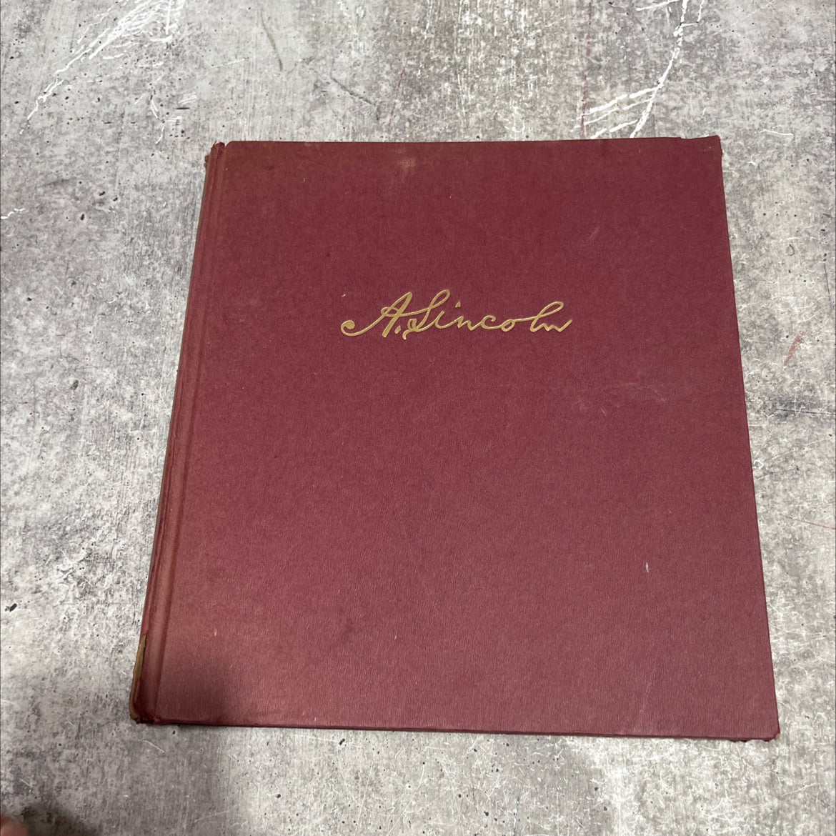 lincoln's america book, by adele gutman nathan, 1961 Hardcover image 1