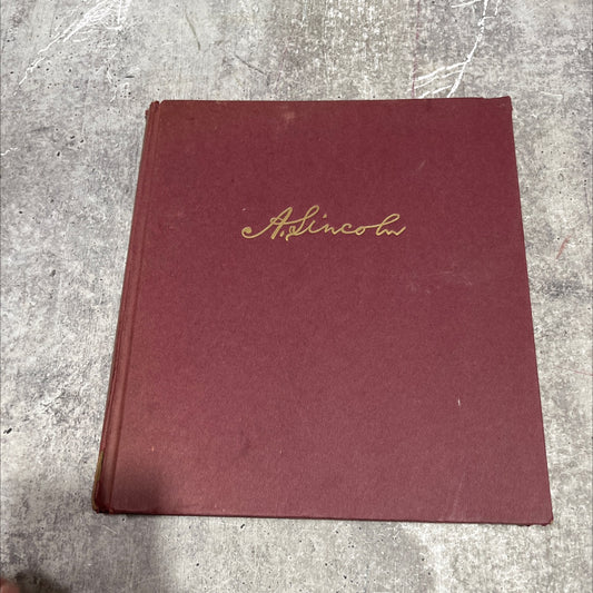 lincoln's america book, by adele gutman nathan, 1961 Hardcover image 1