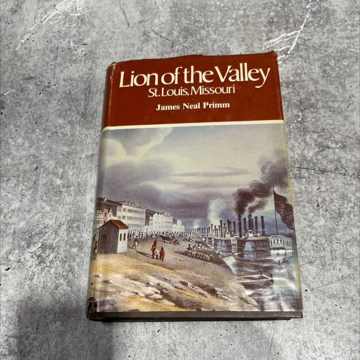 SIGNED lion of the valley book, by james neal primm, 1981 Hardcover, First Edition, Vintage image 1