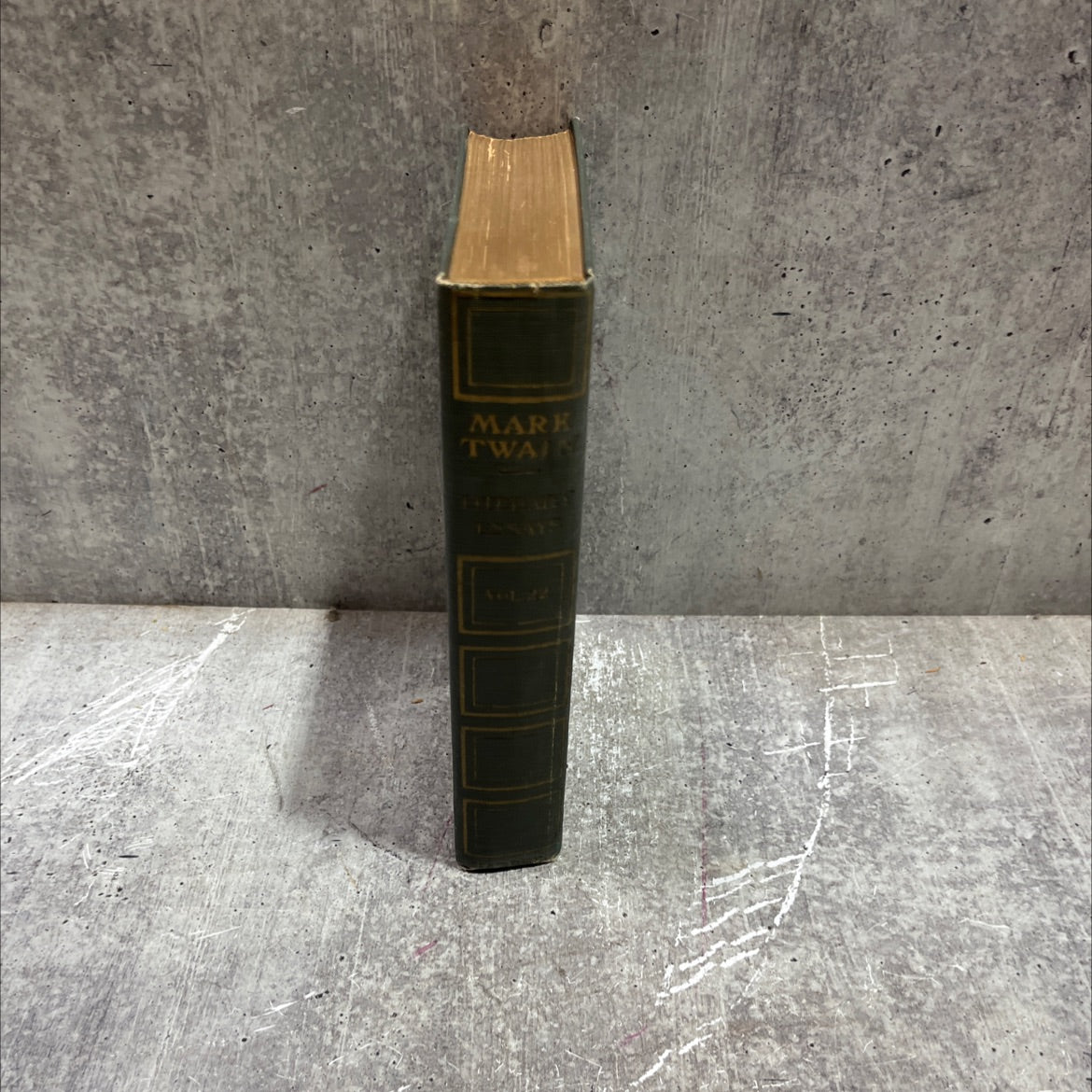 literary essays book, by mark twain, 1899 Hardcover image 4