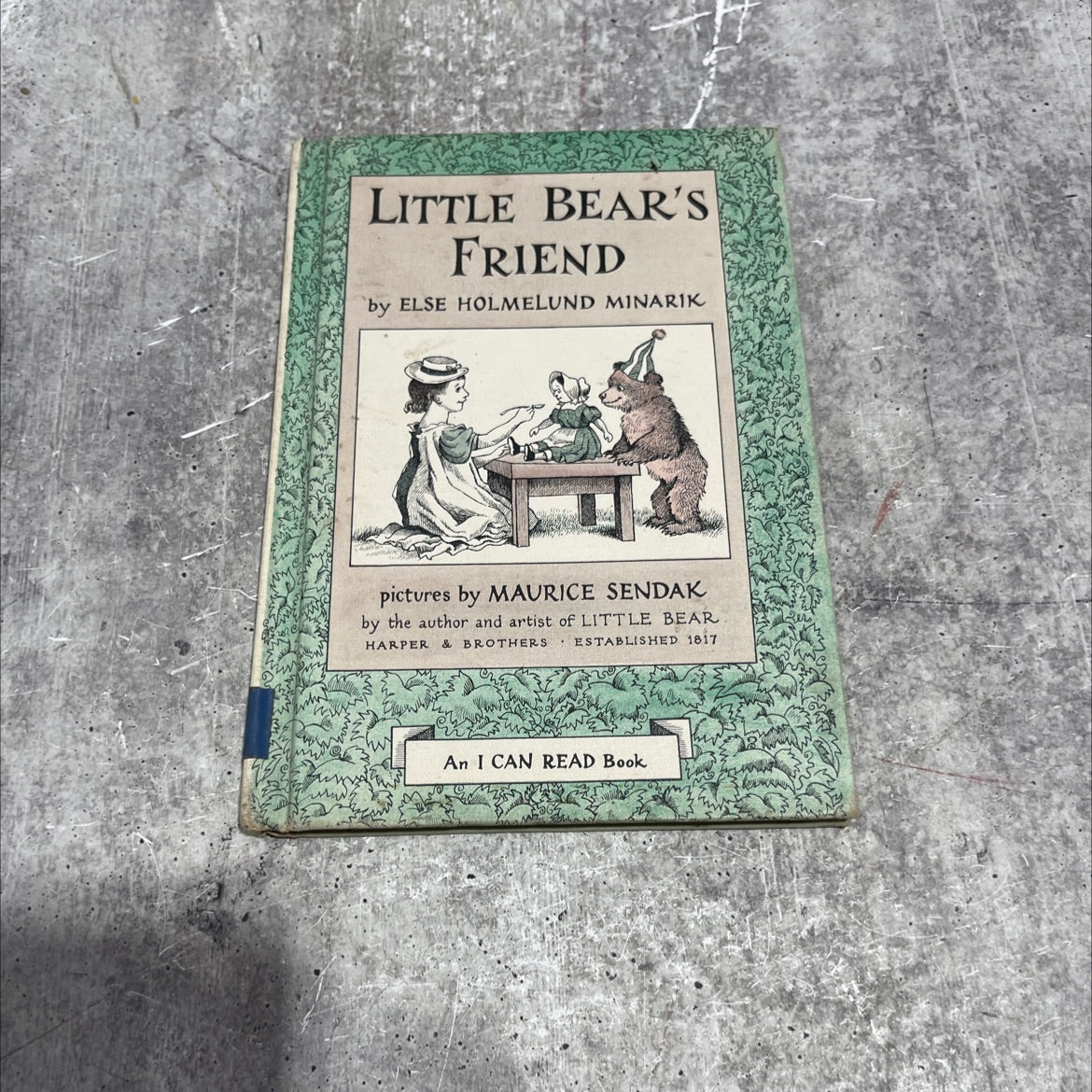 little bear's friend book, by else holmelund minarik, 1960 Hardcover image 1