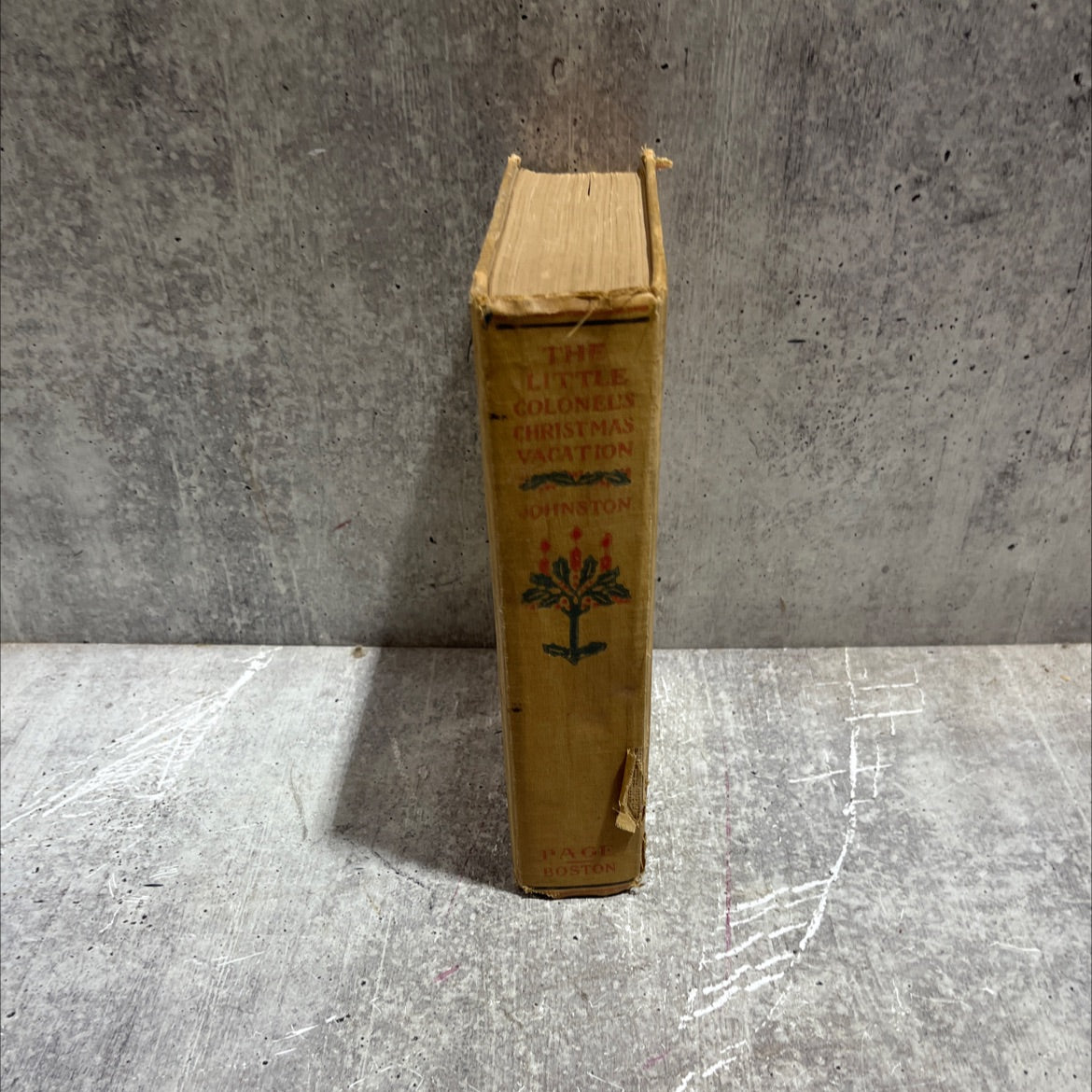 little colonel's christmas vacation book, by annie fellows johnston, 1926 Hardcover image 4
