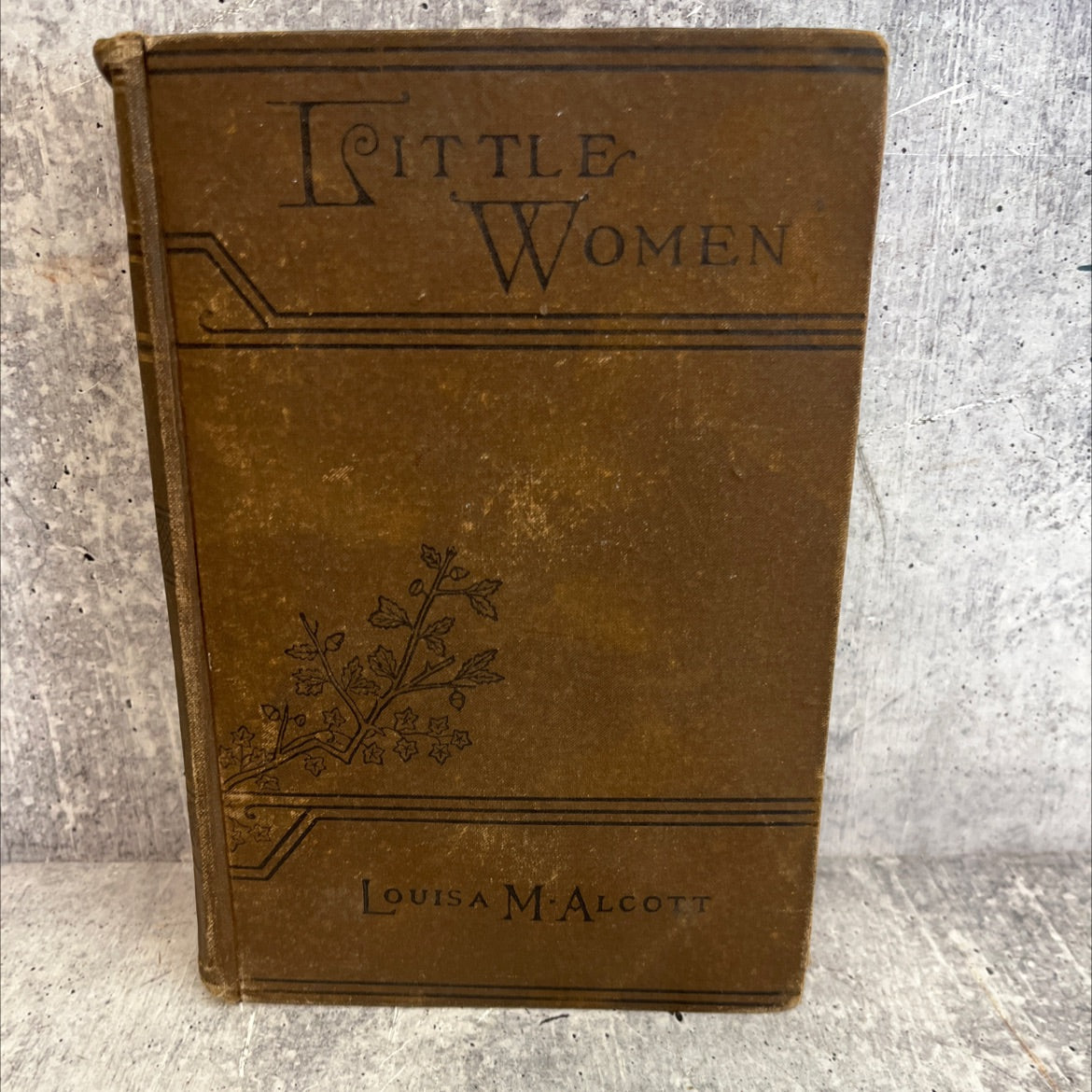 little women or meg, jo, beth, and amy book, by louisa m. alcott, 1901 Hardcover, Rare, Antique image 1