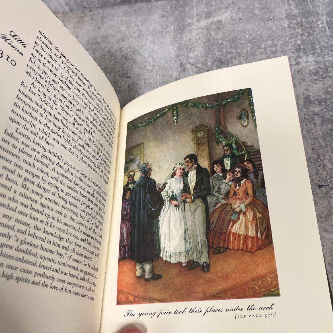 little women book, by louisa may alcott, 1947 Hardcover image 4