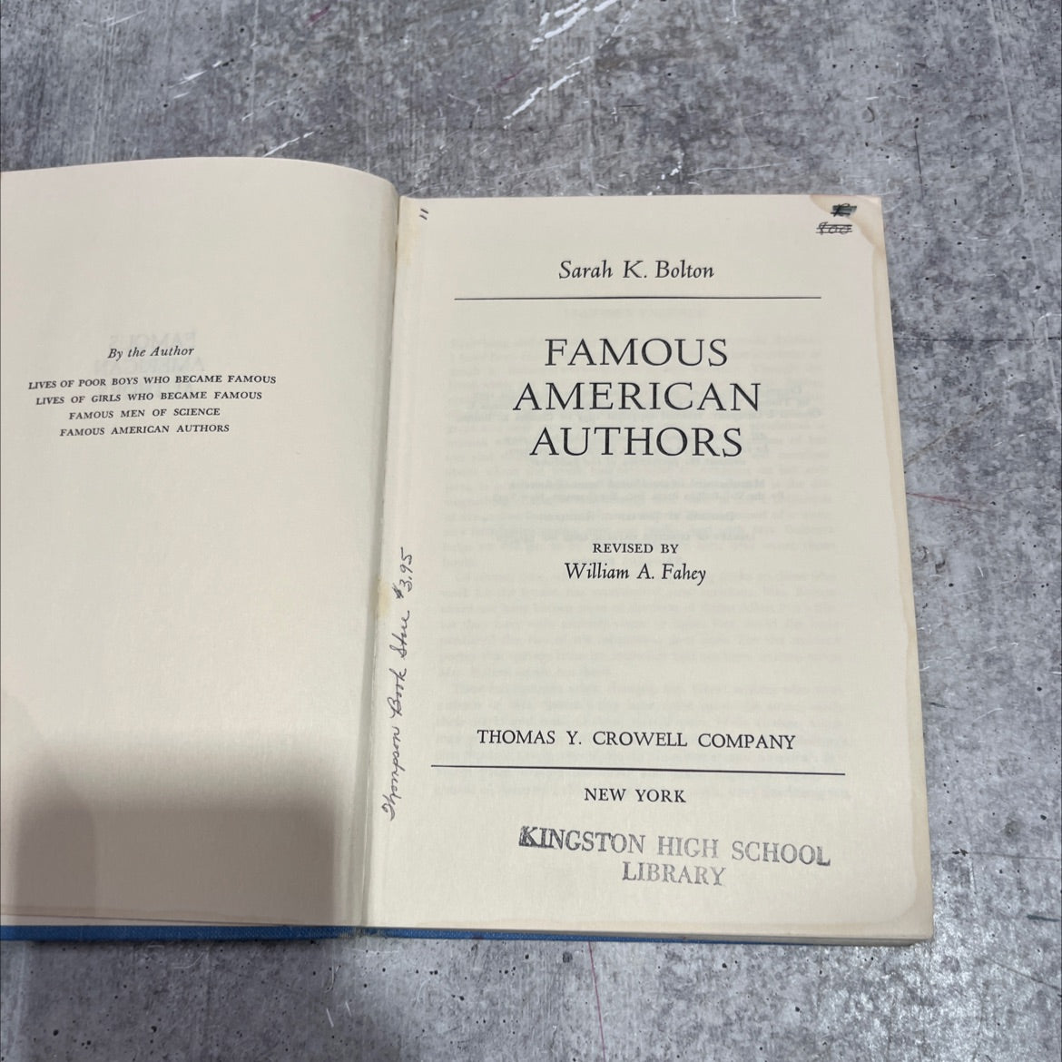 lives of poor boys who became famous lives of girls who became famous famous men of science famous american authors image 2