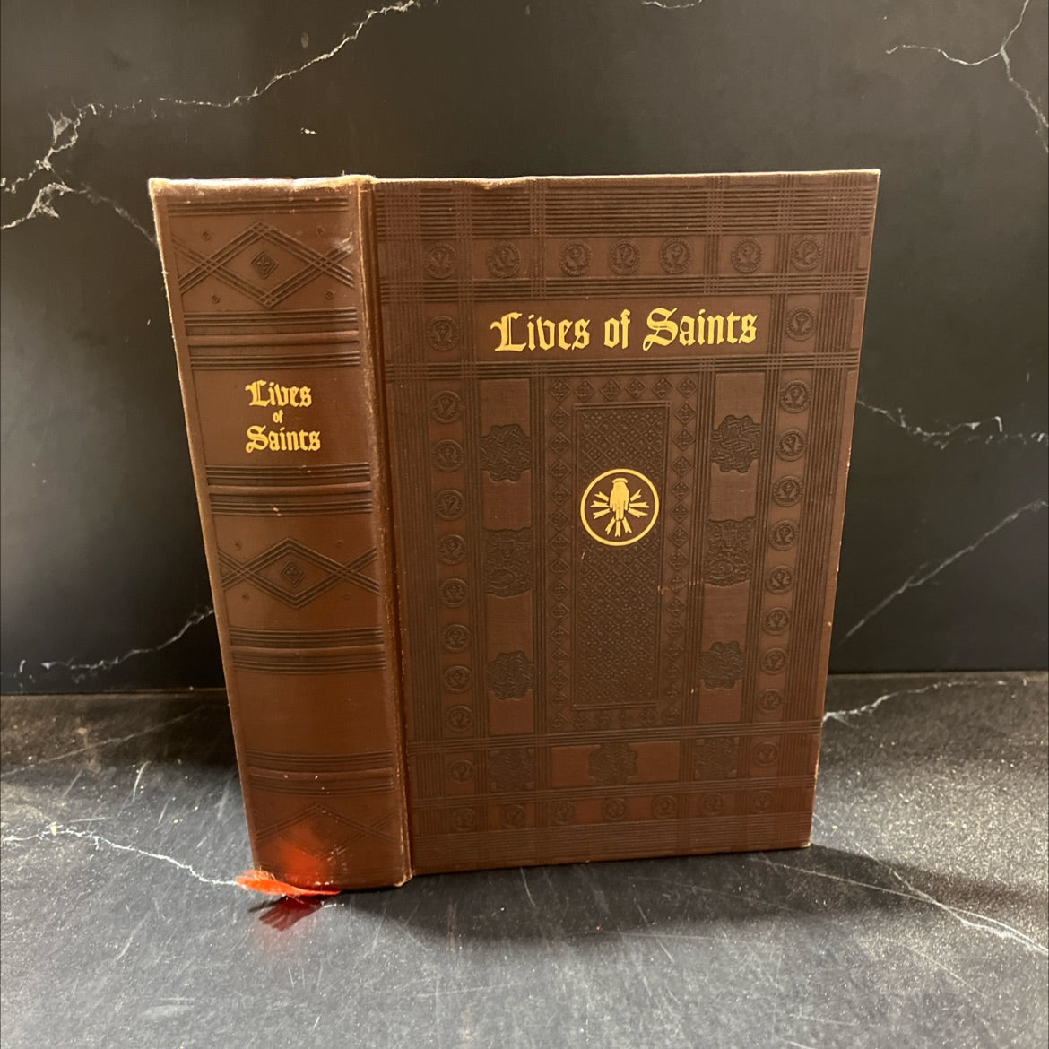 lives of saints with excerpts from their writings selected and illustrated book, by Thomas Plassmann, O.F.M., 1954 image 1
