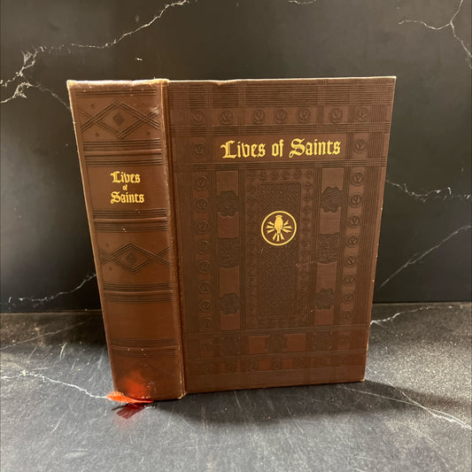 lives of saints with excerpts from their writings selected and illustrated book, by Thomas Plassmann, O.F.M., 1954 image 1