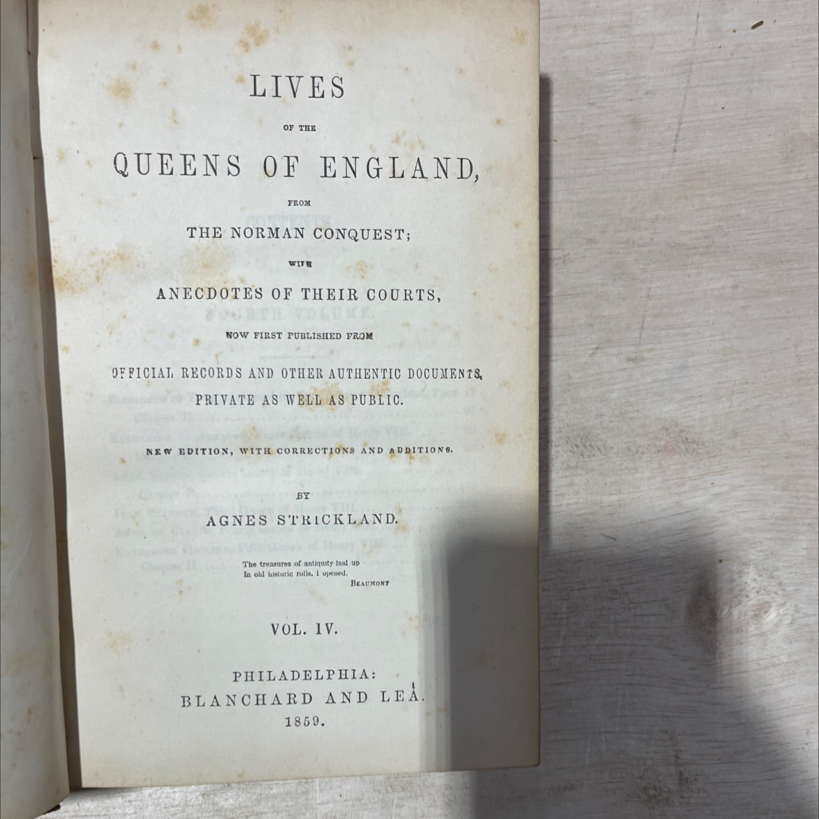 lives of the queens of england, from the norman conquest; with anecdotes of their courts, now first published from image 2
