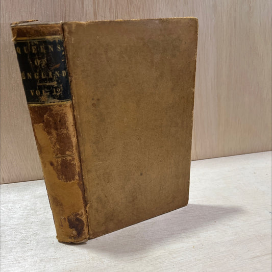 lives of the queens of england book, by agnes strickland, 1859 Hardcover, Antique image 1