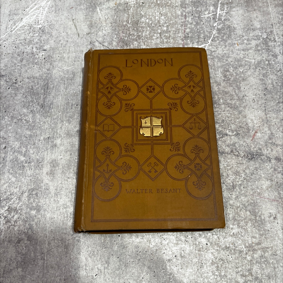 london book, by walter besant, 1892 Hardcover image 1