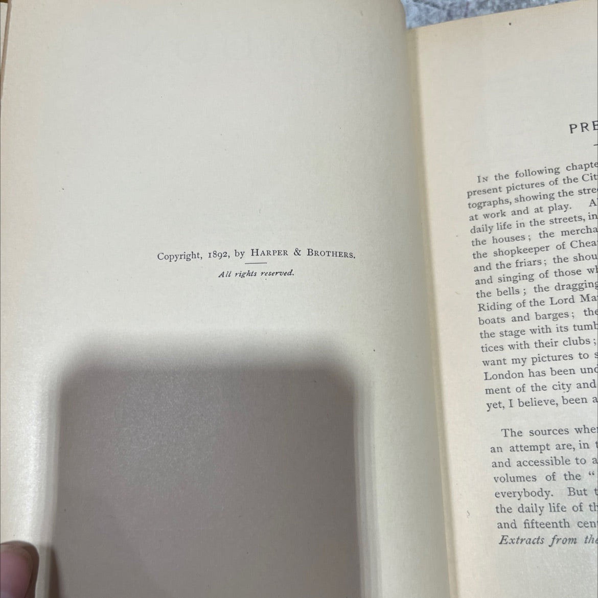 london book, by walter besant, 1892 Hardcover image 3