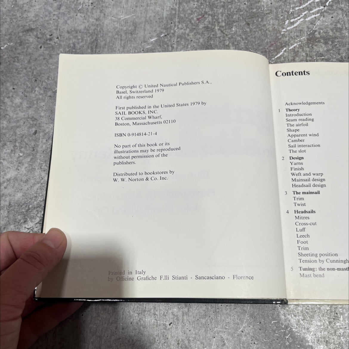 looking at sails book, by bruce banks and dick kenny, 1979 Hardcover image 3