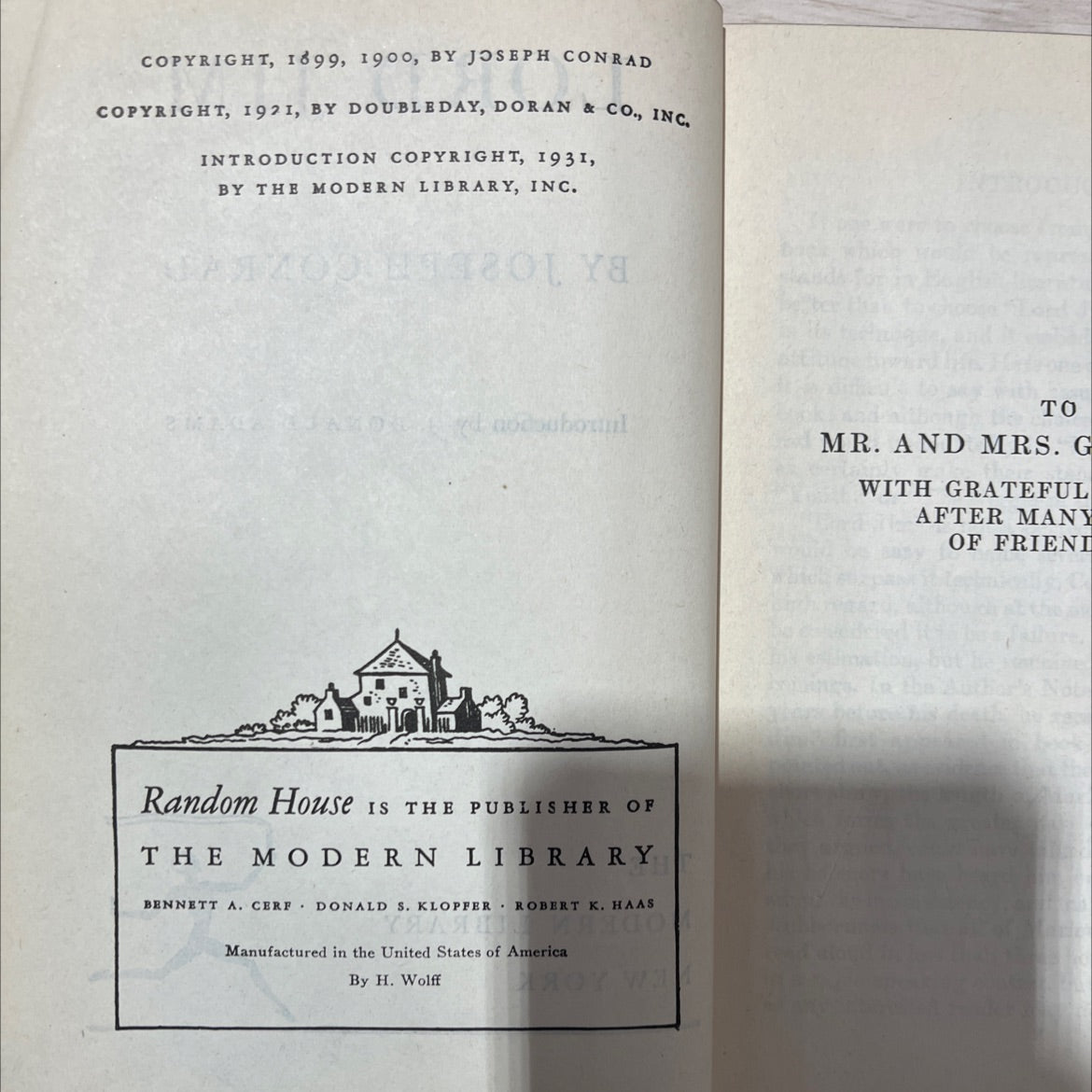lord jim book, by joseph conrad, 1921 Hardcover, Vintage image 3