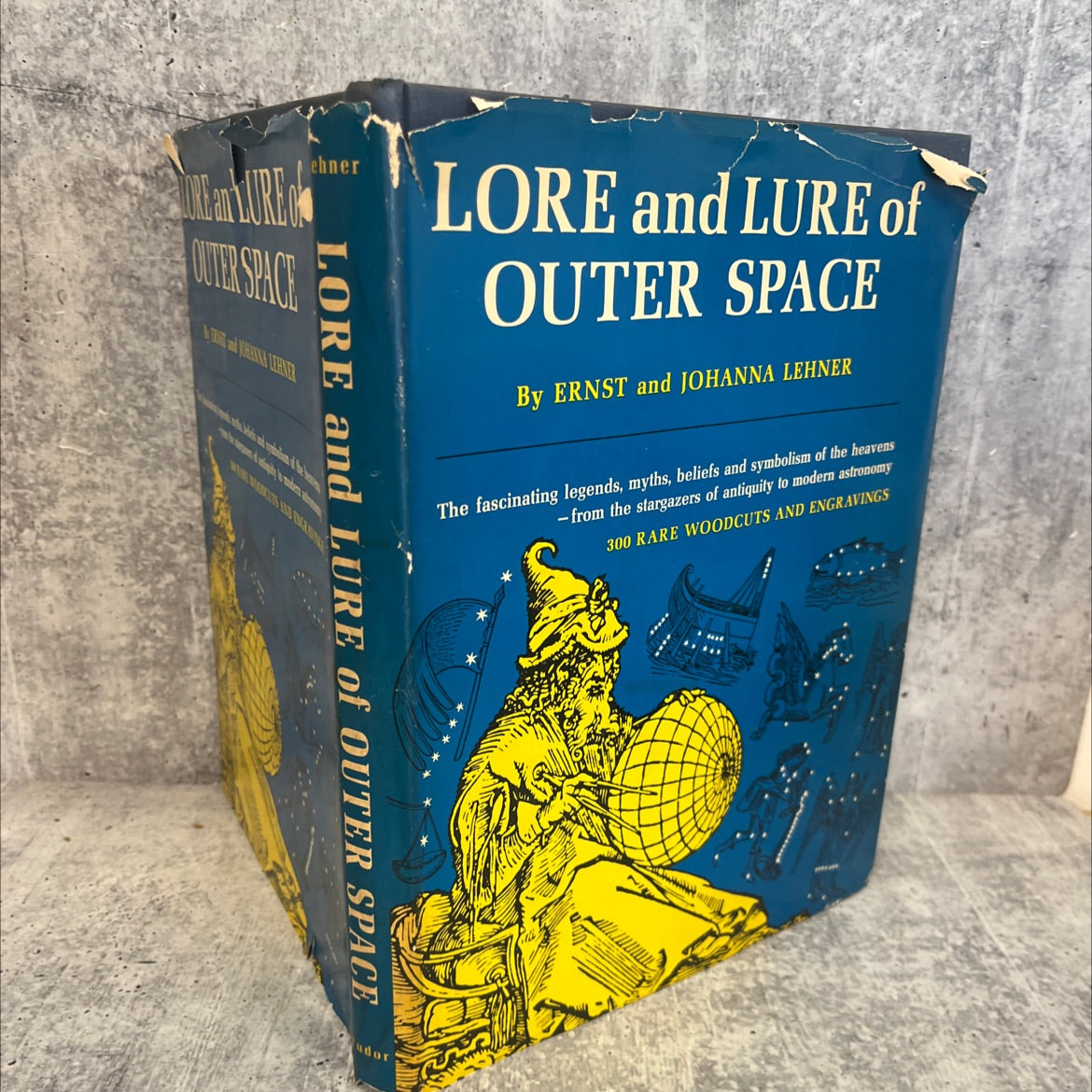 lore and lure of outer space book, by ernst and johanna lehner, 1964 Hardcover, Vintage image 1