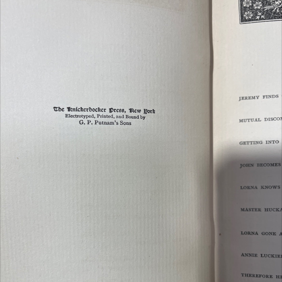 lorna doone a romance of exmoor book, by r. d. blackmore, 1890 Hardcover image 3