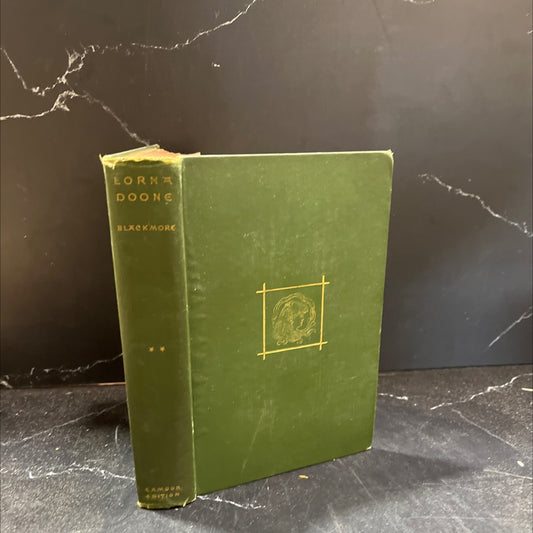 lorna doone romance of exmoor book, by r. d. blackmore, 1890 Hardcover image 1