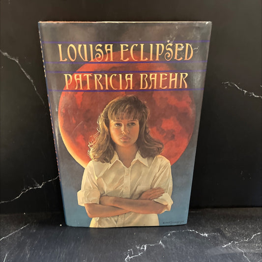 louisa eclipsed book, by Patricia Baehr, 1988 Hardcover image 1