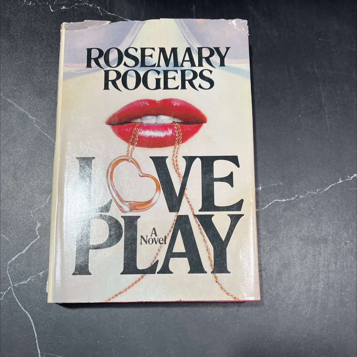 love play book, by rosemary rogers, 1981 Hardcover image 1