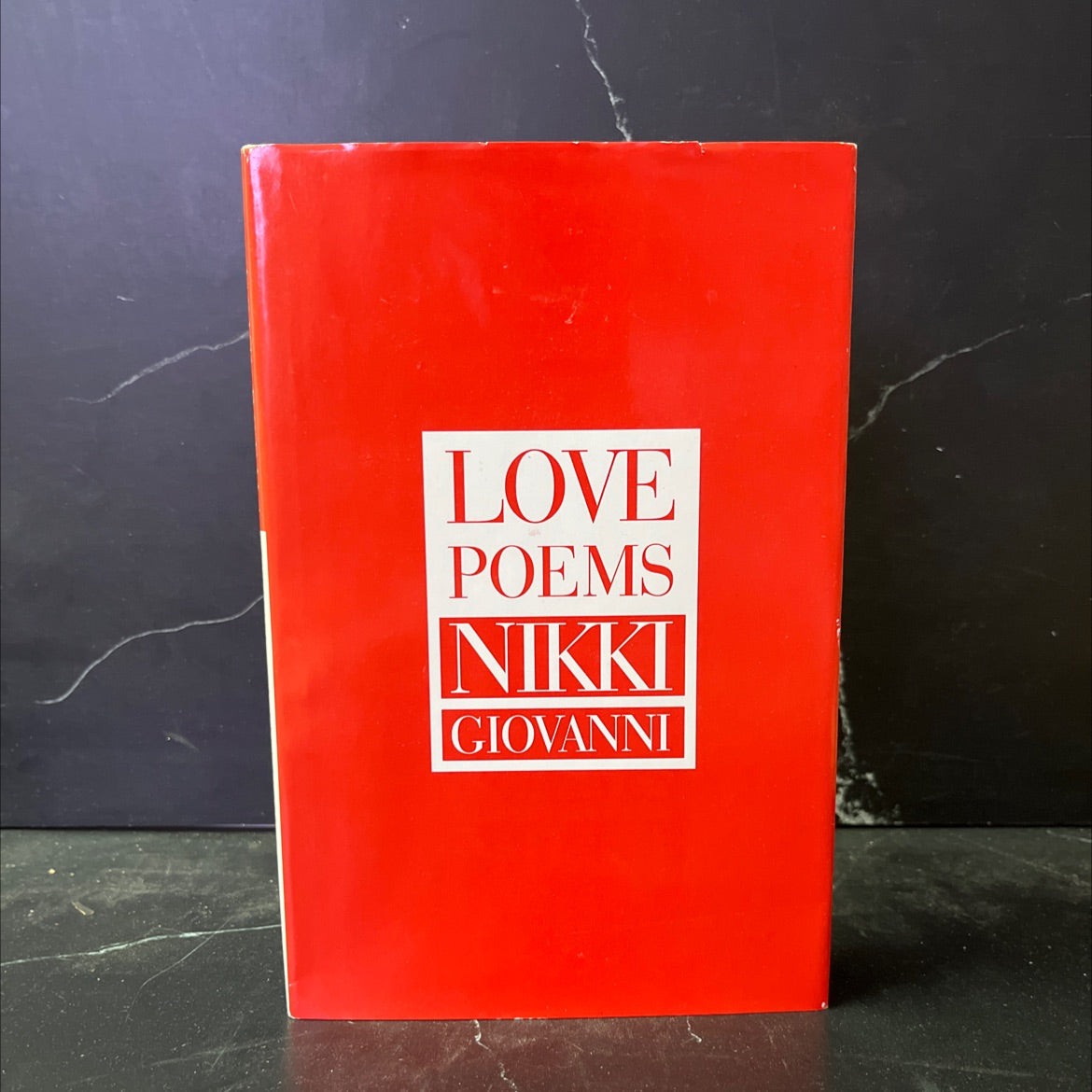 love poems book, by nikki giovanni, 1997 Hardcover image 1