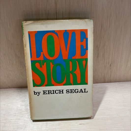 love story book, by erich segal, 1970 Hardcover, Vintage image 1