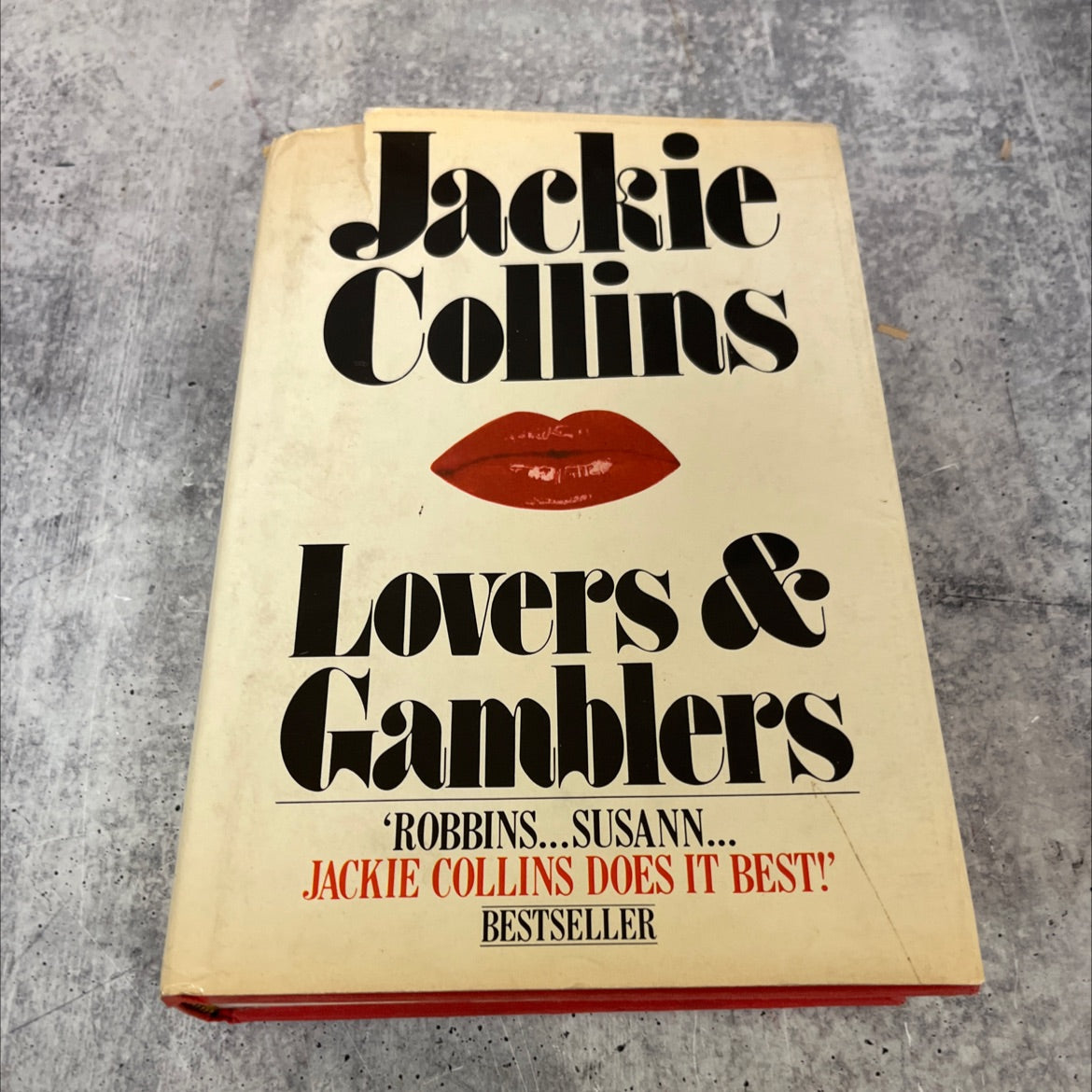 lovers & gamblers book, by jackie collins, 1978 Hardcover image 1