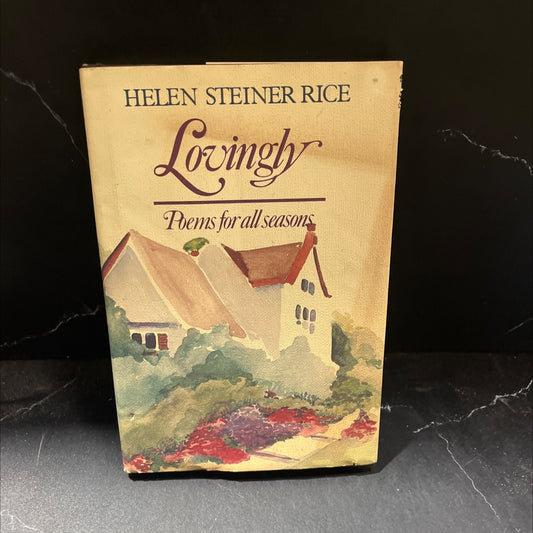lovingly poems for all seasons book, by helen steiner rice, 1987 Hardcover image 1
