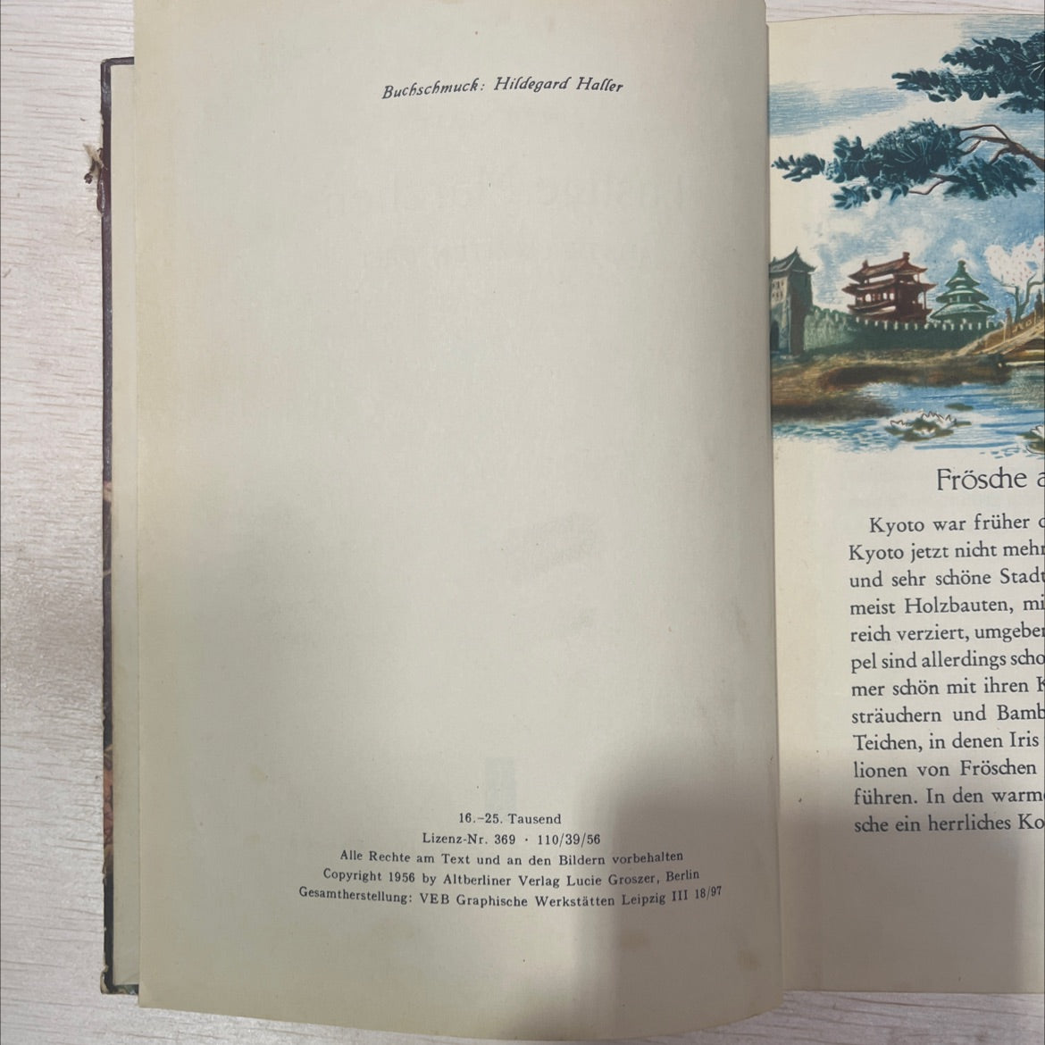 lustige märchen aus der weiten welt book, by edith klatt, 1956 Hardcover, Vintage image 3