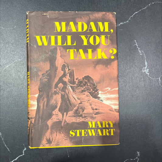madam. will you talk? book, by mary stewart, 1956 Hardcover image 1