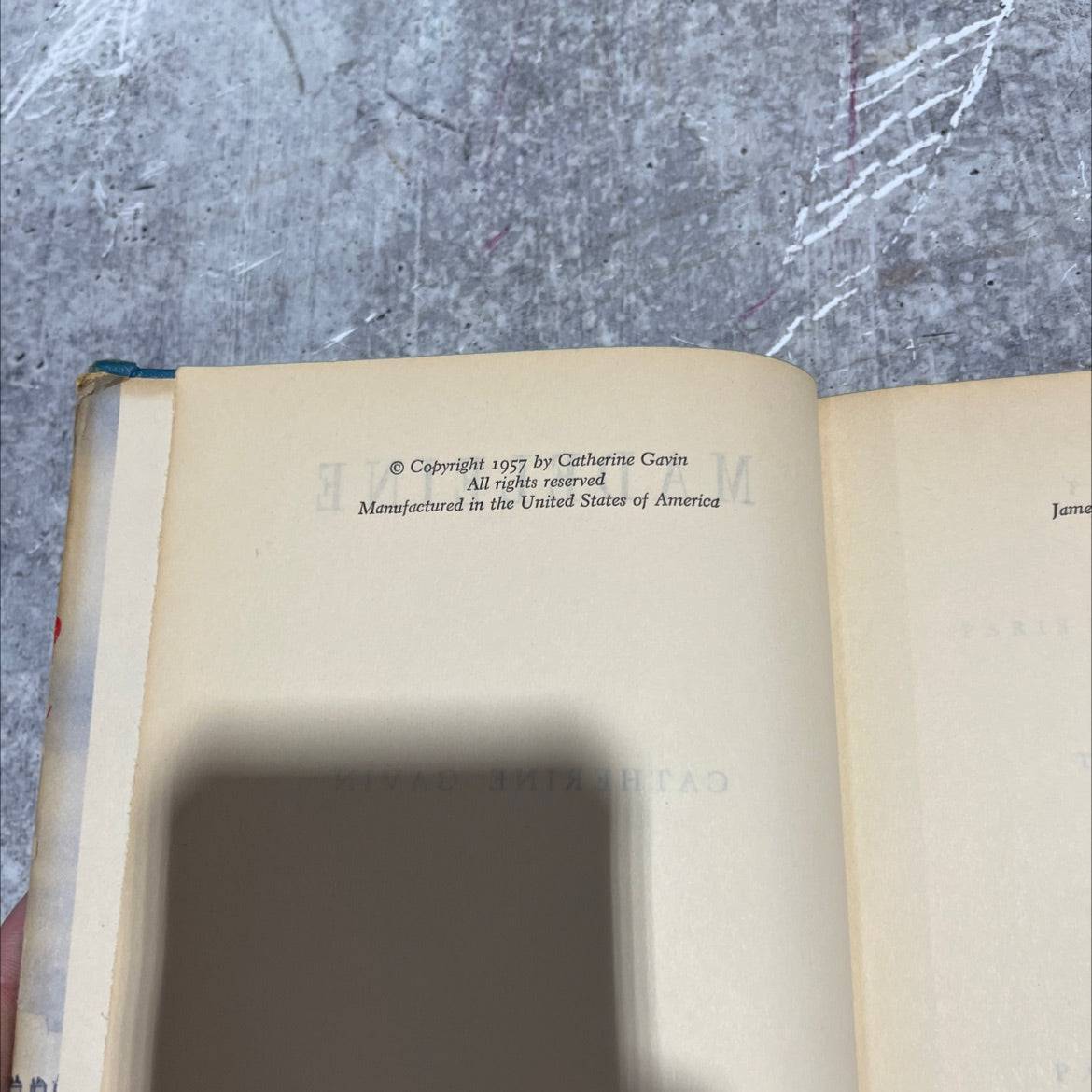 madeline book, by catherine gavin, 1957 Hardcover image 3