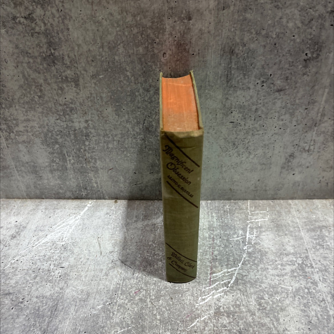 magnificent obsession book, by lloyd c. douglas, 1929 Hardcover image 4