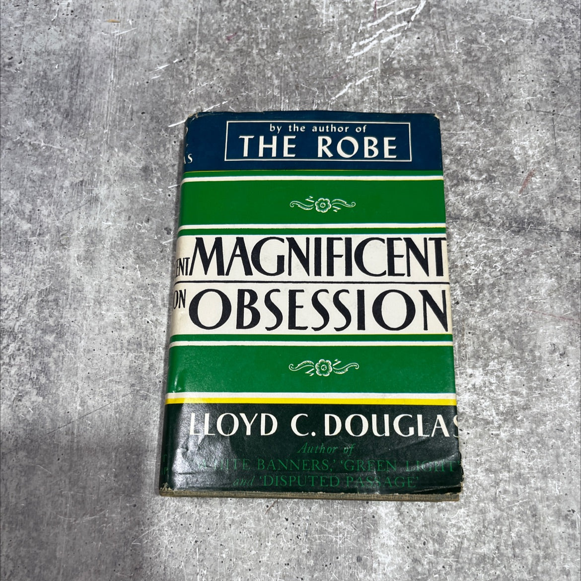 magnificent obsession book, by lloyd c. douglas, 1929 Hardcover image 1