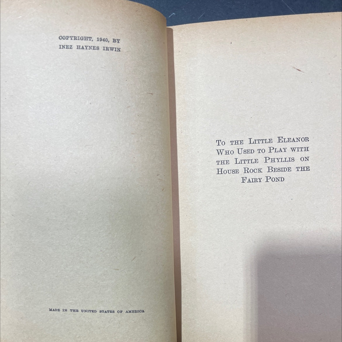 maida's little camp book, by inez haynes irwin, 1940 Hardcover image 3