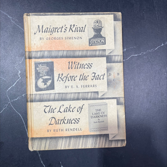 maigret's rival book, by georges simenon, 1979 Hardcover image 1