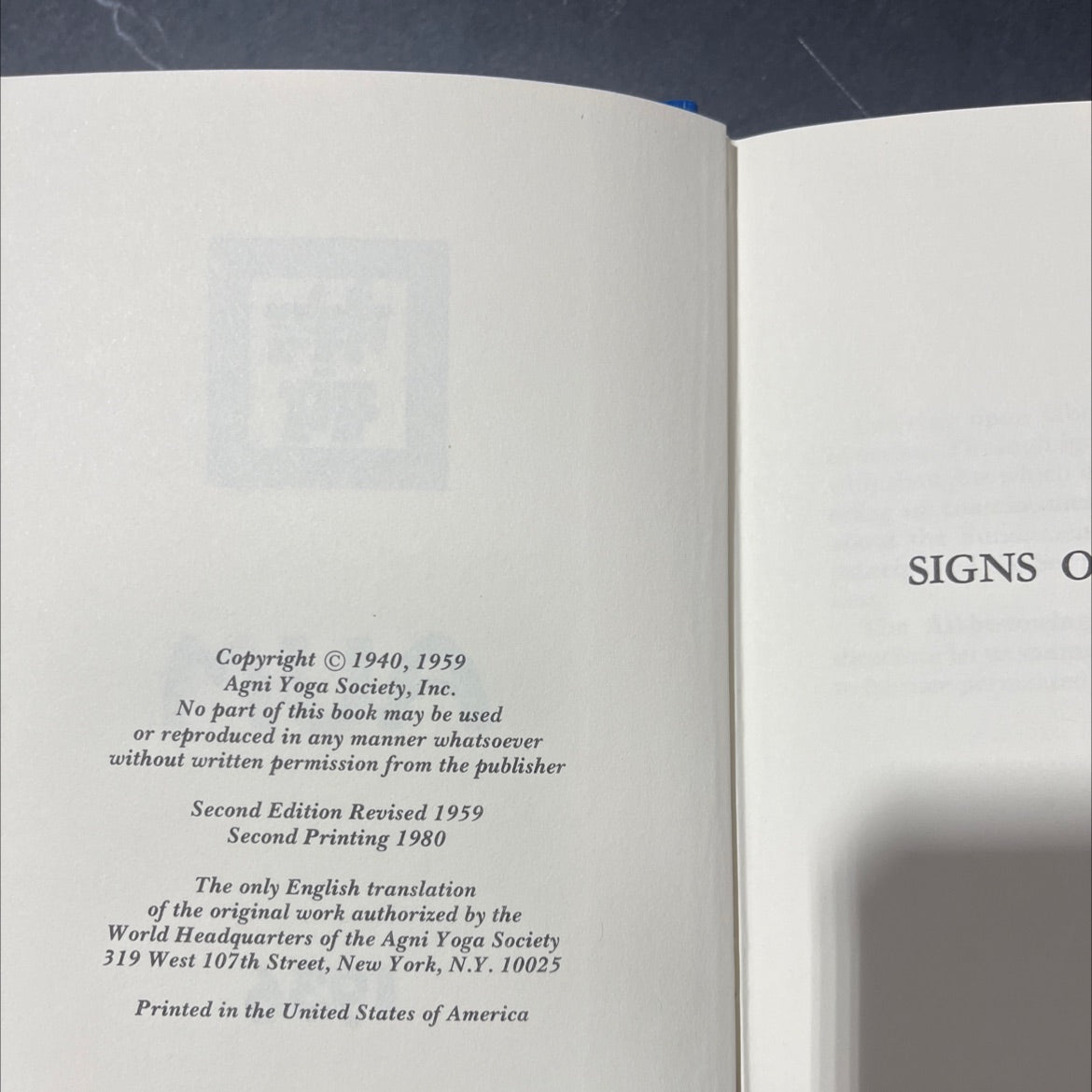 maitreya aum book, by unknown, 1959 Hardcover image 3