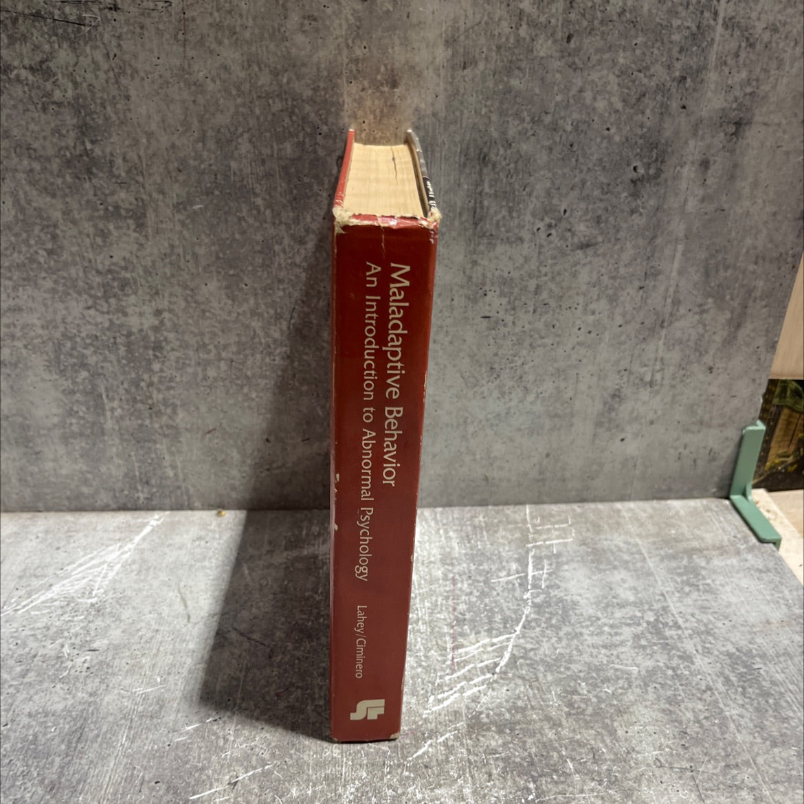 maladaptive behavior book, by benjamin b. lahey, anthony r. ciminero, 1980 Hardcover image 4