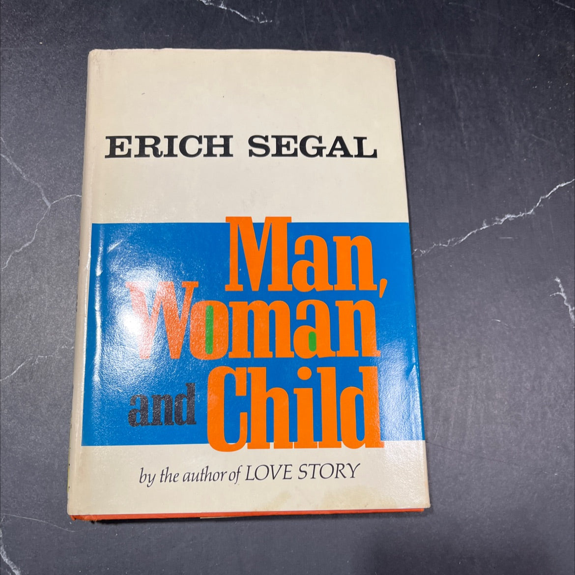 man, woman and child book, by Erich Segal, 1980 Hardcover image 1