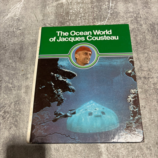 man re-enters the sea book, by Jacques Yves Cousteau, 1975 Hardcover image 1